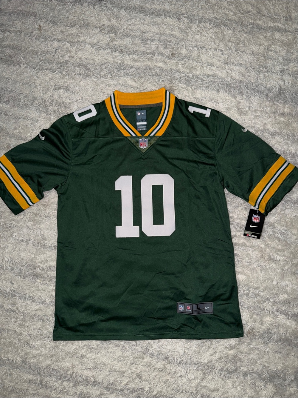 Jordan Love #10 Greenbay Packers Jersey